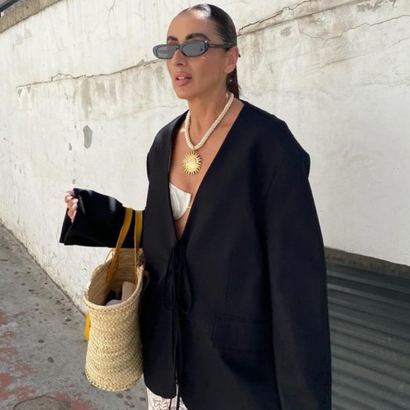 NWT Zara Sun Cord Necklace - Picture 7 of 16